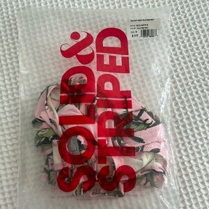 Brand new palm tree print Solid & Striped bathing suit